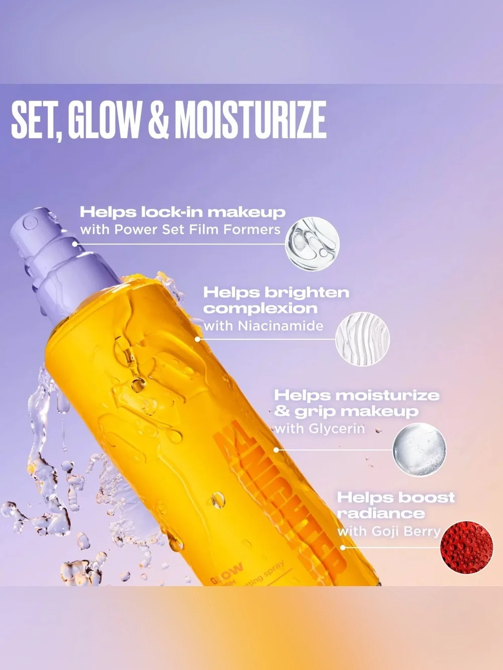 Urban Decay All Nighter Waterproof Glow Setting Spray - Glow